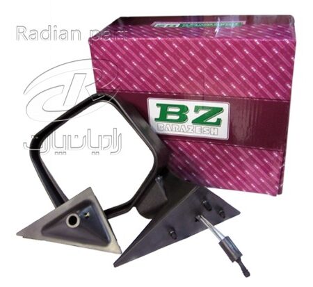 آينه بغل برازش چپ پايه فلزي مناسب نیسان سایپا