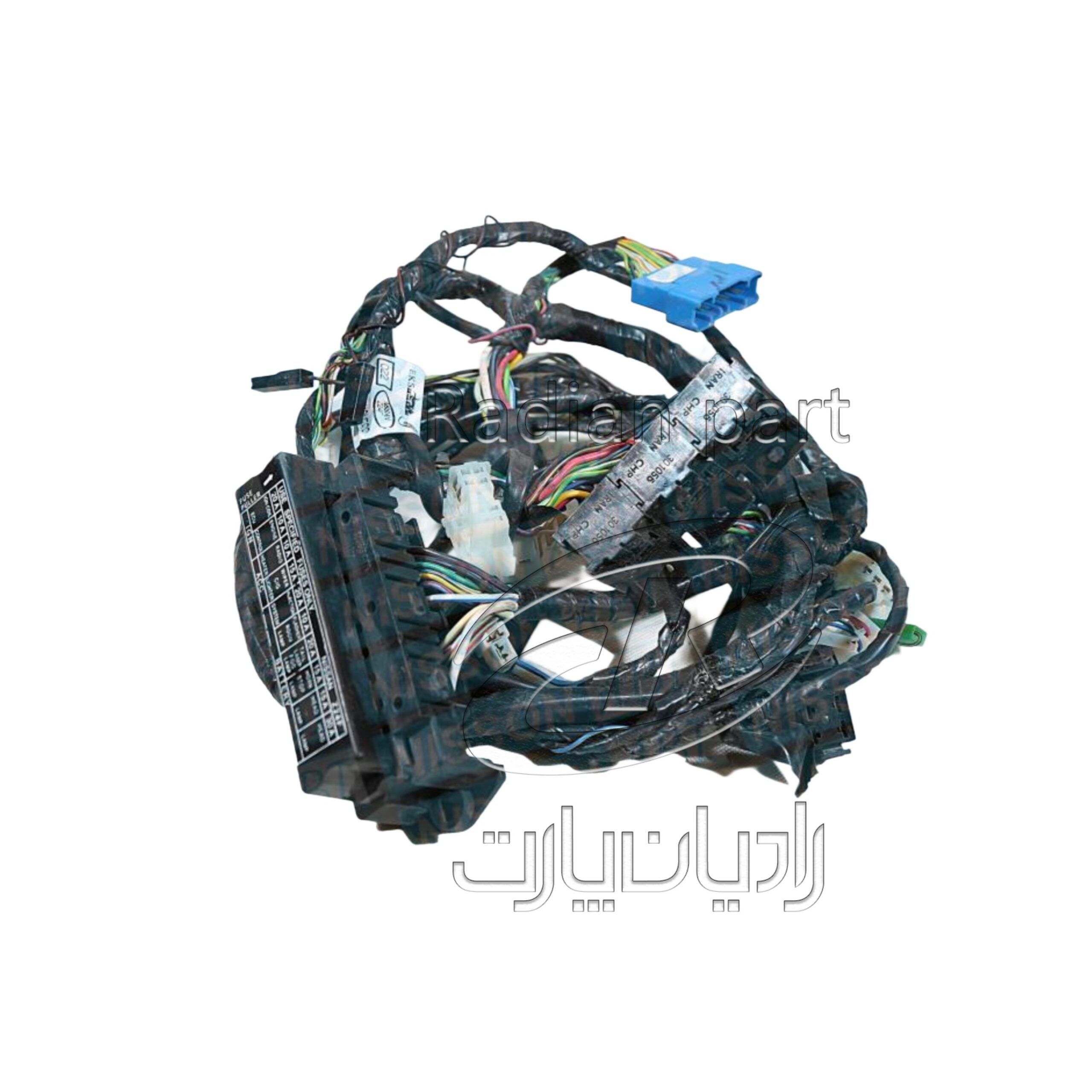 سیم کشی محفظه موتور مناسب نیسان شوکا 1 سیم کشی محفظه موتور مناسب نیسان شوکا