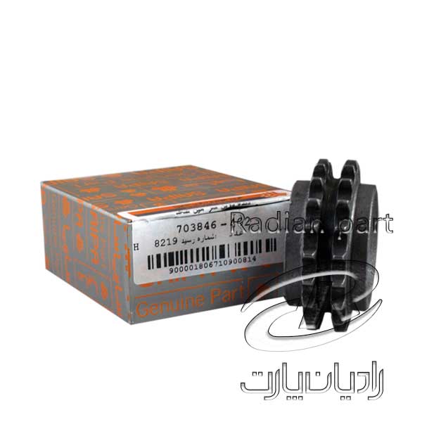 دنده سر ميل لنگ دوبل مناسب نیسان سایپا و زامياد قديم شرکتي