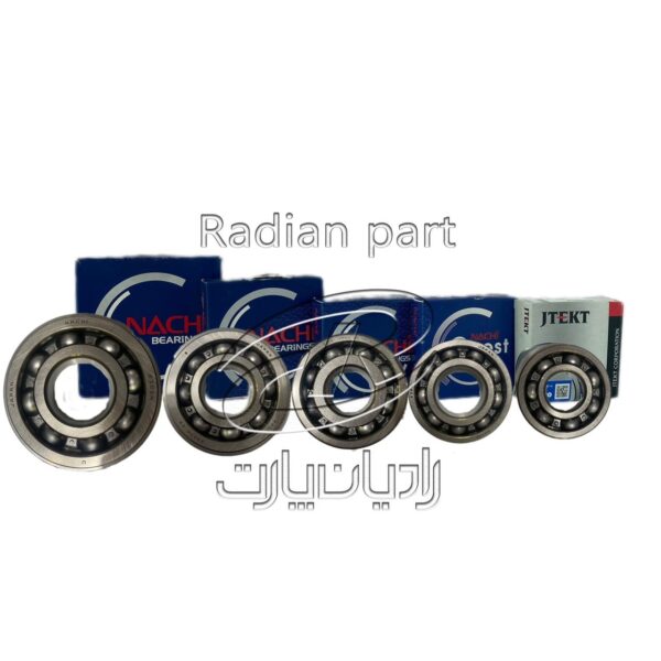 مجموعه بلبرینگ گیربکس نیسان سایپا ناچی اصل