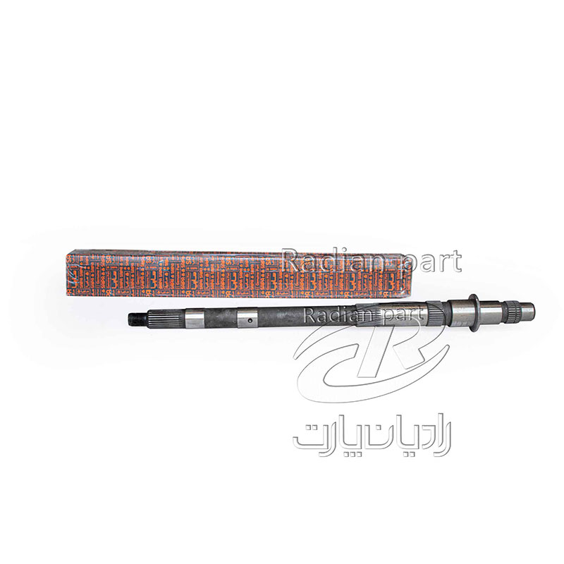 شفت اصلي گيربکس 5 دنده 4 رزوه 32 دنده مناسب نیسان سایپا