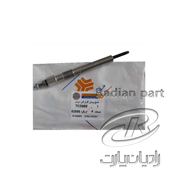 شمع پيش گرم کن طرح اينديا مناسب نیسان دیزل شرکتي A