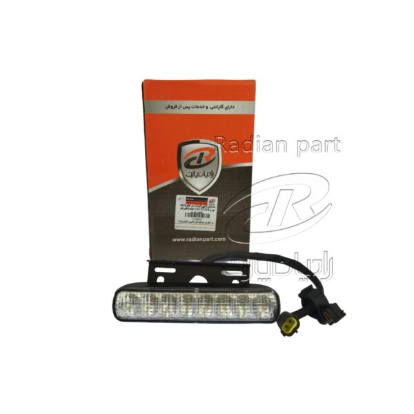 مه شکن سپر جلو با پايه يورو 5 LED فابريک مناسب نیسان سایپا راديان پارت