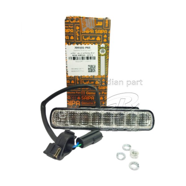 مه شکن سپر جلو يورو 5 (LED) دي لايت مناسب نیسان سایپا شرکتي